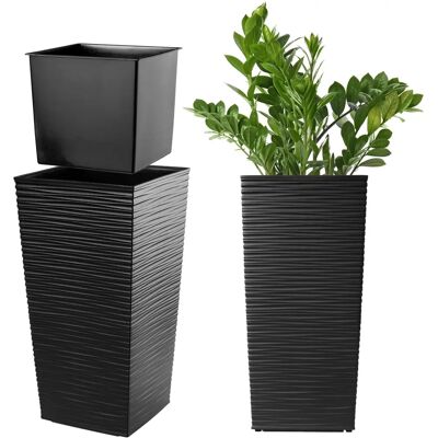 Kadax Gartengefäß Groß Weiß - Gartengefäß Kadax Gartengefäß Groß Weiß - Gartengefäß