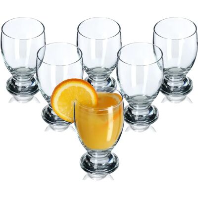 KADAX Set di 6 Bicchieri da Dessert - 300ml KADAX Set di 6 Bicchieri da Dessert - 300ml