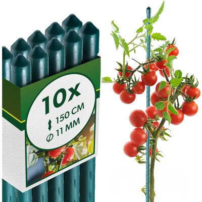 Kadax Stahl-Pflanzstützen - 150cm, Packung 10 Kadax Stahl-Pflanzstützen - 150cm, Packung 10