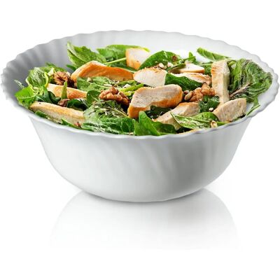 KADAX Ciotola Insalata in Vetro 21cm - Design Minimalista Elegante KADAX Ciotola Insalata in Vetro 21cm - Design Minimalista Elegante