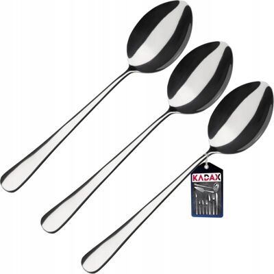 KADAX - 3-piece - Stainless steel - Spoons set KADAX - 3-piece - Stainless steel - Spoons set