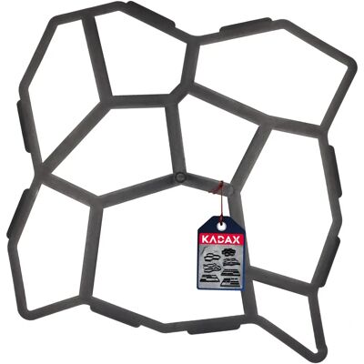 Kadax Concrete Pavement Mold - Catheads 50x50cm Kadax Concrete Pavement Mold - Catheads 50x50cm