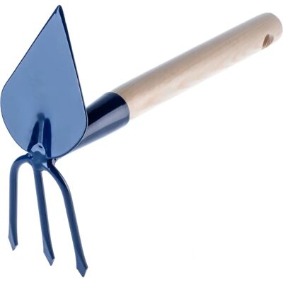 Kadax Gartenhacke zum Unkrautjäten und Bodenauflockern - 7cm Klein 32cm Kadax Gartenhacke zum Unkrautjäten und Bodenauflockern - 7cm Klein 32cm