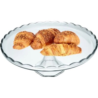 KADAX Glass Cake Stand 32cm Elegant Presentation KADAX Glass Cake Stand 32cm Elegant Presentation