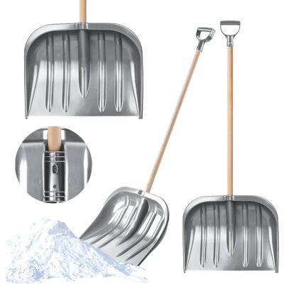 KADAX Snow Shovel Large Snow Shovel Wooden Shovel Shaft - Snow Shovel KADAX Snow Shovel Large Snow Shovel Wooden Shovel Shaft - Snow Shovel