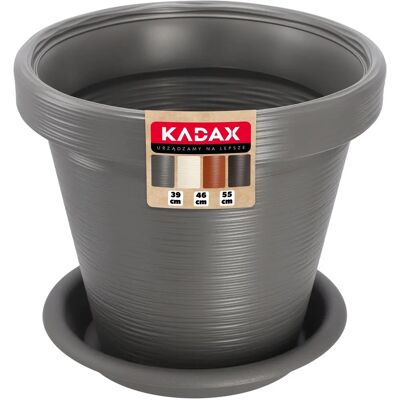 Kadax 46cm Outdoor Flower Pot with Support - Garden, Balcony Kadax 46cm Outdoor Flower Pot with Support - Garden, Balcony