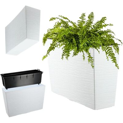 KADAX Aiuola Bianca - 19x56 cm Supporto per Fiori KADAX Aiuola Bianca - 19x56 cm Supporto per Fiori