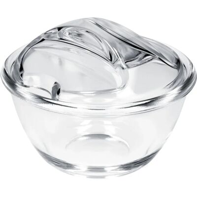 KADAX Sugar Bowl with Lid - Elegant Glass KADAX Sugar Bowl with Lid - Elegant Glass