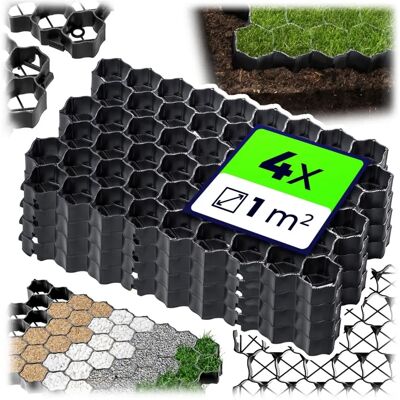 Grille de jardin Kadax - Stabilisation écologique - 60x40cm - Publicité Grille de jardin Kadax - Stabilisation écologique - 60x40cm - Publicité