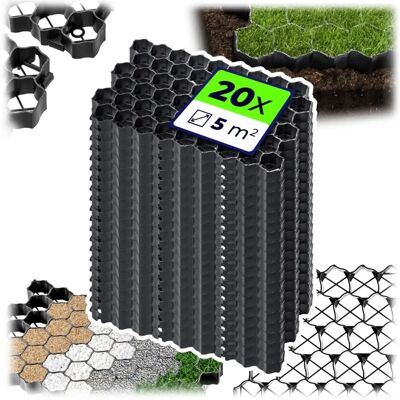 Rejilla ecológica para jardín y estacionamiento - Kadax Rejilla ecológica para jardín y estacionamiento - Kadax
