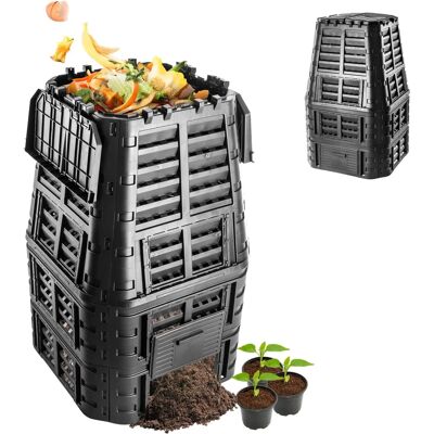 Kadax 1000L Garden Compost Bin - Eco & Practical Solution Kadax 1000L Garden Compost Bin - Eco & Practical Solution