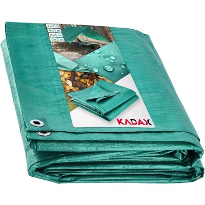 KADAX Lightweight Heavy-Duty Waterproof Garden Tarpaulin 4x5m KADAX Lightweight Heavy-Duty Waterproof Garden Tarpaulin 4x5m