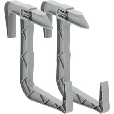 Kadax Hanging Plant Support - Adjustable Balcony Garden Clip Set Kadax Hanging Plant Support - Adjustable Balcony Garden Clip Set