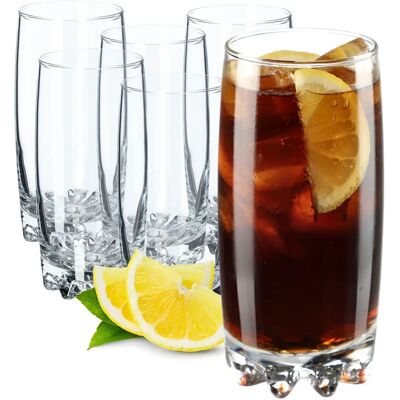 KADAX Set of Juice Glasses 6 pcs. 365ml - Juice Glasses Set KADAX Set of Juice Glasses 6 pcs. 365ml - Juice Glasses Set
