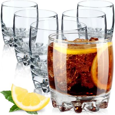 KADAX Literatki Glasses for Drinks - Set of 6 300ml KADAX Literatki Glasses for Drinks - Set of 6 300ml