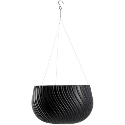 KADAX Hängender Blumentopf - Rund Grau 29,5cm KADAX Hängender Blumentopf - Rund Grau 29,5cm