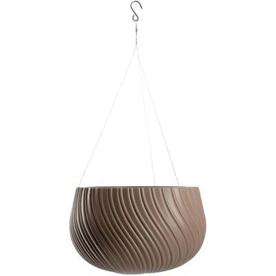 KADAX Hanging Flower Pot - 29.5cm Beige Balcony Garden KADAX Hanging Flower Pot - 29.5cm Beige Balcony Garden