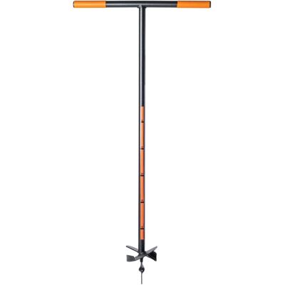 KADAX Bodenbohrer - 130mm - Robuster Stahl - Gartengerät KADAX Bodenbohrer - 130mm - Robuster Stahl - Gartengerät