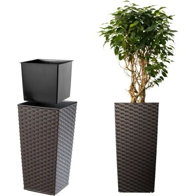 KADAX Mocca Gartenblumentopf - Groß, 39x75cm KADAX Mocca Gartenblumentopf - Groß, 39x75cm