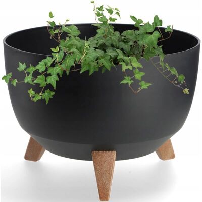 KADAX - Piedini - Schwarz - 33 cm - Planter KADAX - Piedini - Schwarz - 33 cm - Planter