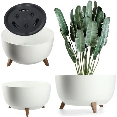 KADAX - Vaso da fiori 47 cm - White - flower pot KADAX - Vaso da fiori 47 cm - White - flower pot
