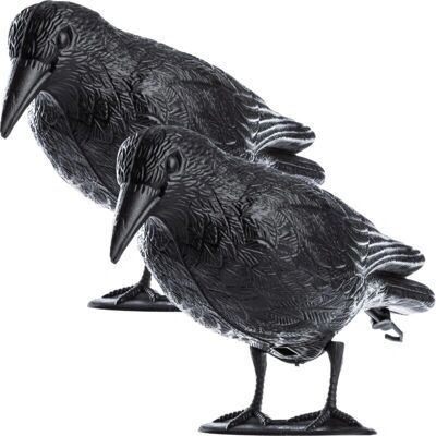 KADAX - Kruk - Preto - 2 peças - Bird Repeller KADAX - Kruk - Preto - 2 peças - Bird Repeller