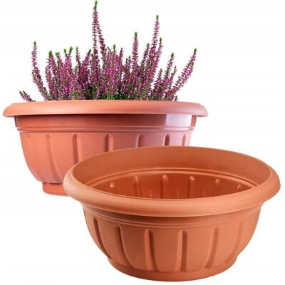 KADAX - Grande - 30 cm - terracotta - Planter KADAX - Grande - 30 cm - terracotta - Planter