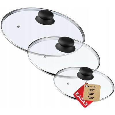 KADAX Hitzebeständiger Glaskopf 20-28cm - Kochzubehör KADAX Hitzebeständiger Glaskopf 20-28cm - Kochzubehör