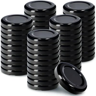 KADAX 50x Bottle and Jar Caps - Suitable for 43 mm threads KADAX 50x Bottle and Jar Caps - Suitable for 43 mm threads