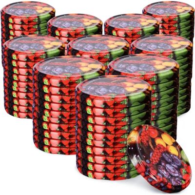 KADAX - 66mm - metal jar lid - twist-off - Jar Lids KADAX - 66mm - metal jar lid - twist-off - Jar Lids