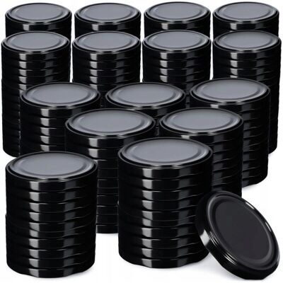 Kadax - 200x Jar Caps Fi 82 - Ø82 mm - Jar Caps Kadax - 200x Jar Caps Fi 82 - Ø82 mm - Jar Caps