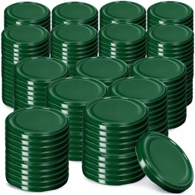 Kadax - Fi 82 - 82 mm diametro - Acciaio stagnato - Tappi per barattoli Kadax - Fi 82 - 82 mm diametro - Acciaio stagnato - Tappi per barattoli