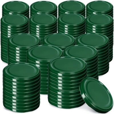 Kadax - Fi89mm Metal To89 - 6 dientes - Verde - Tapas de rosca para tarros Kadax - Fi89mm Metal To89 - 6 dientes - Verde - Tapas de rosca para tarros