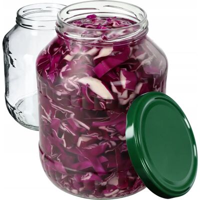 KADAX - Weck - 1.7 L - 89 mm - Jar Set KADAX - Weck - 1.7 L - 89 mm - Jar Set