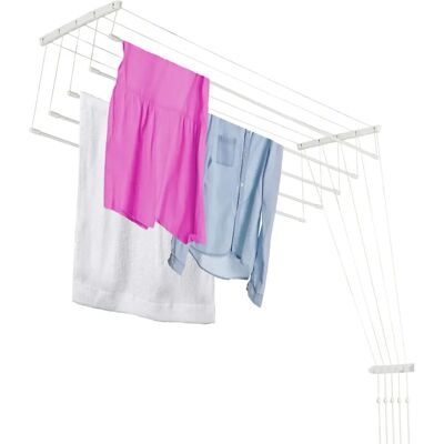 Kadax Secador de Techo - 180cm, 5 Varillas, Duradero, Ahorro de Espacio Kadax Secador de Techo - 180cm, 5 Varillas, Duradero, Ahorro de Espacio