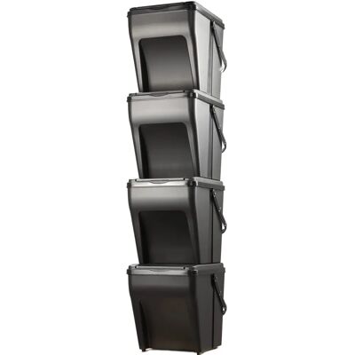 KADAX Recycling Basket Set 4x25L - Recycling Baskets KADAX Recycling Basket Set 4x25L - Recycling Baskets