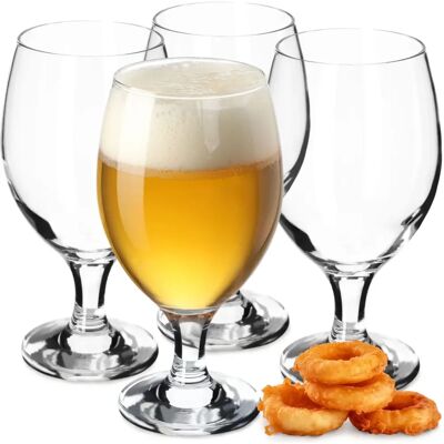 KADAX Beer Glasses - 0.4L - 4pcs KADAX Beer Glasses - 0.4L - 4pcs