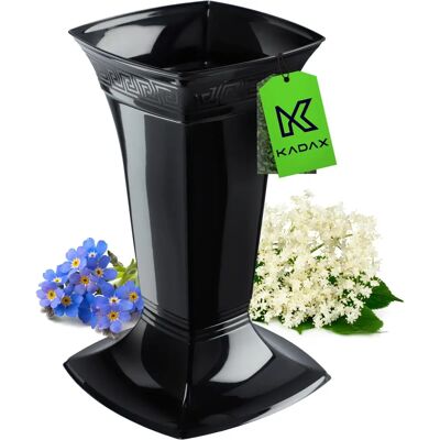 KADAX Cemetery Vase Grave Bottle - Weather-Resistant Plastic KADAX Cemetery Vase Grave Bottle - Weather-Resistant Plastic