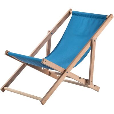Kadax Wooden Folding Beach Chair - Durable, Eco-Friendly, Blue Kadax Wooden Folding Beach Chair - Durable, Eco-Friendly, Blue