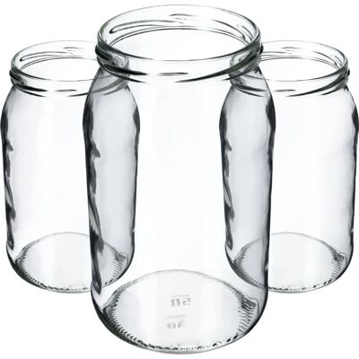 KADAX - Weki - 900 ml - 8 pcs - Glass Jar KADAX - Weki - 900 ml - 8 pcs - Glass Jar