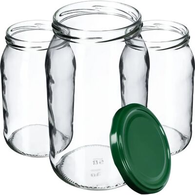 Kadax K5198 - 900 ml - Screw-on lid - Glass storage jar Kadax K5198 - 900 ml - Screw-on lid - Glass storage jar