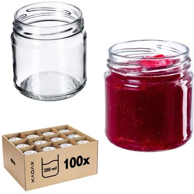 KADAX Metal 200ml Jar - Universal, Airtight, Durable Storage KADAX Metal 200ml Jar - Universal, Airtight, Durable Storage