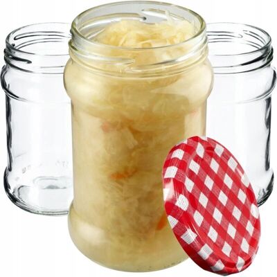 KADAX 20x Glass jars for preserves - 315ml - Food Safe KADAX 20x Glass jars for preserves - 315ml - Food Safe