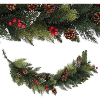 Kadax Christmas Garland - Dense Pine Branches - Indoor & Outdoor Decor Kadax Christmas Garland - Dense Pine Branches - Indoor & Outdoor Decor