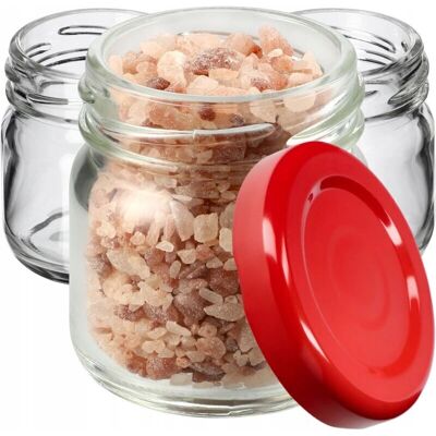 KADAX - 10 mini jars - 40 ml - glass - Glass jars KADAX - 10 mini jars - 40 ml - glass - Glass jars
