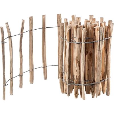 Kadax Naturalny płot z orzecha laskowego - 50x500cm - Trwały Kadax Naturalny płot z orzecha laskowego - 50x500cm - Trwały