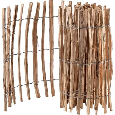 KADAX Haselnuss-Gartenzaun - 500x100 4-6cm KADAX Haselnuss-Gartenzaun - 500x100 4-6cm