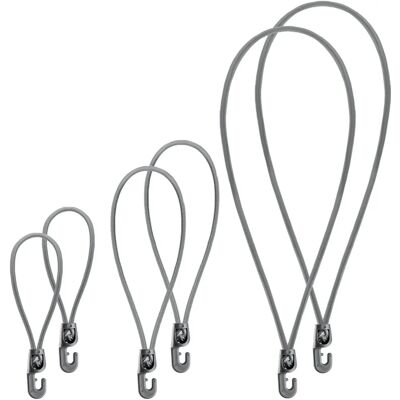 KADAX Rubber Set with Hook - Durable Elastic Tarp Ropes, 6pcs KADAX Rubber Set with Hook - Durable Elastic Tarp Ropes, 6pcs