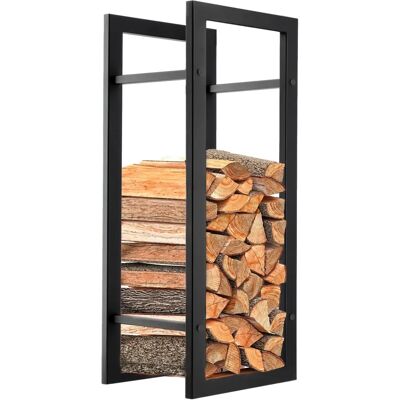 KADAX Firewood Stand - 90cm Metal Basket for Logs KADAX Firewood Stand - 90cm Metal Basket for Logs