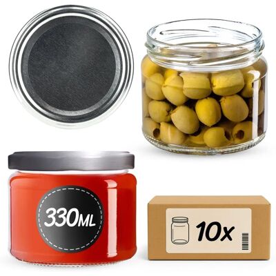 KADAX Sonka jars for preserves - Glass jars with lids KADAX Sonka jars for preserves - Glass jars with lids